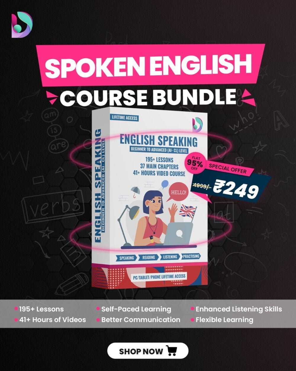 English speaking Mastery Course with Bonuses - Image 2