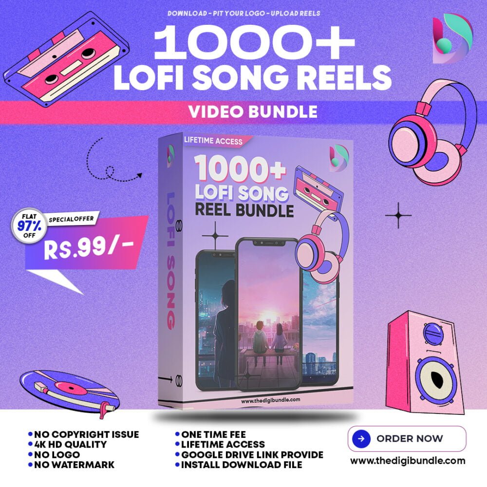 Lofi Song Reels Bundle