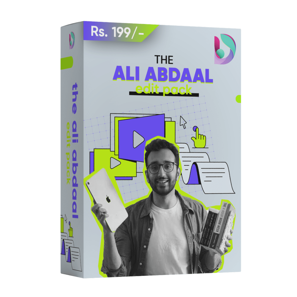 Ali Abdaal Editing Pack