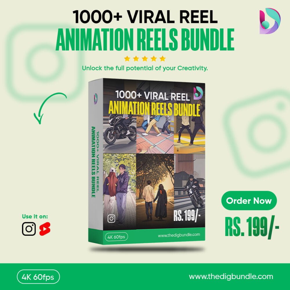 Trending Viral Animation Reels Bundle