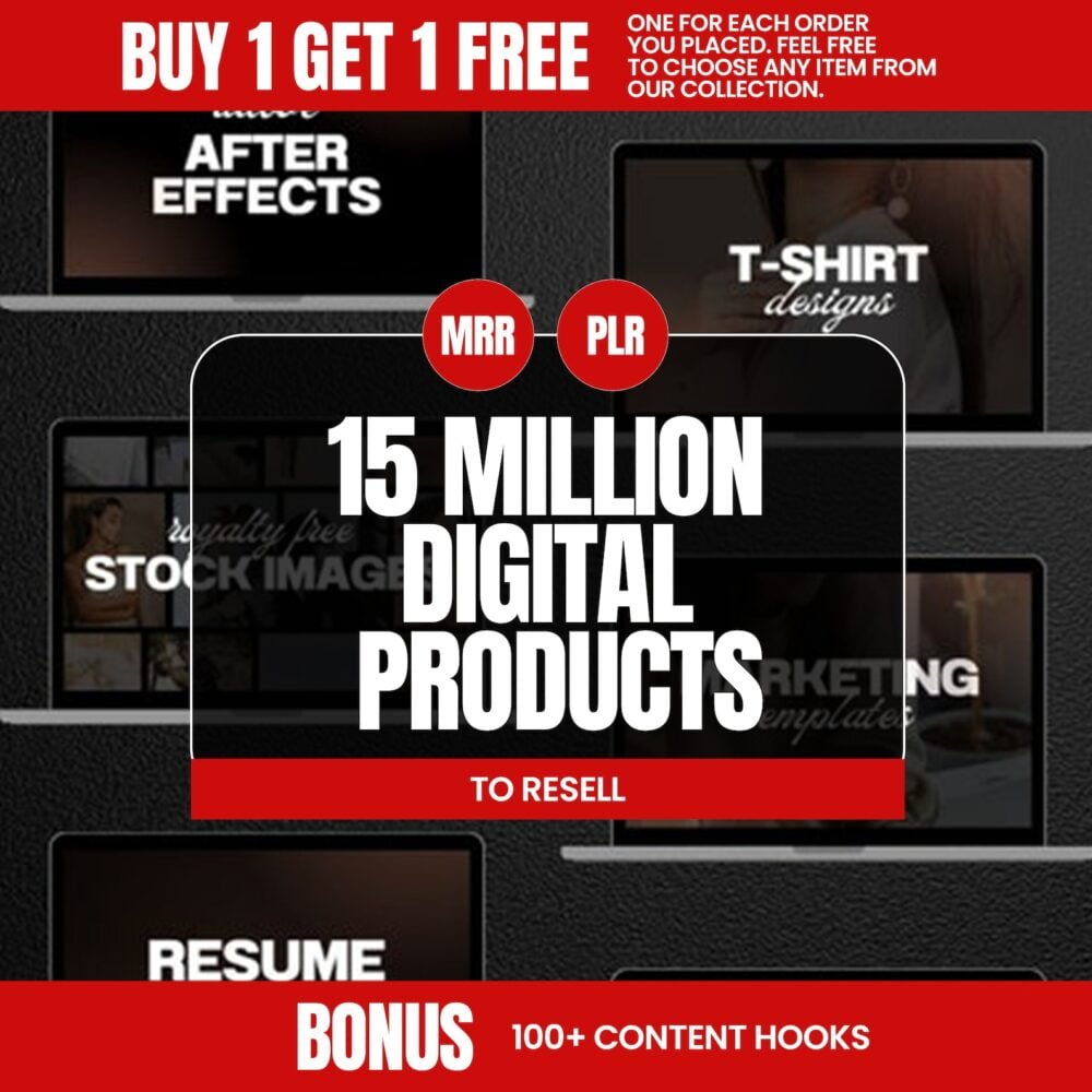 15 Million+ Digital Products Bundle to Resell - Image 6